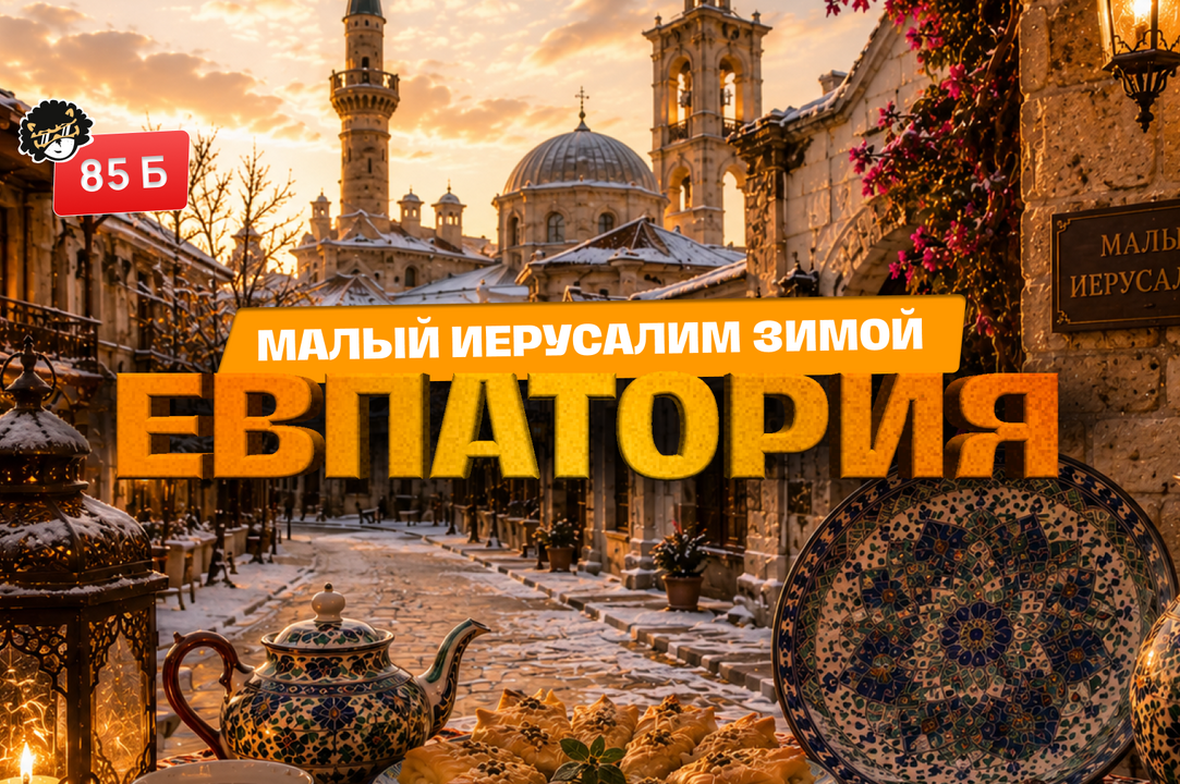 МАЛЫЙ ИЕРУСАЛИМ ЗИМОЙ: ЕВПАТОРИЯ